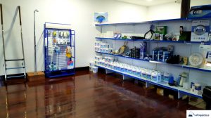 Exposição produtos CTX Lafoquímica